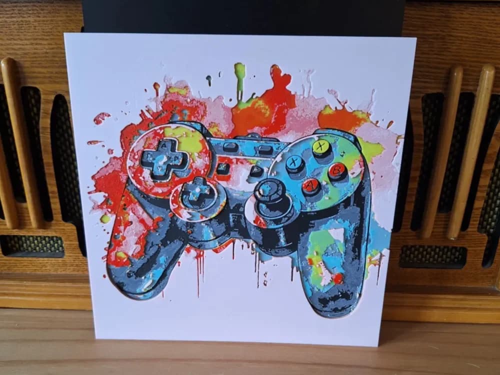 Playstation controller - Hueforge by 3dGlow HueForge model: Playstation controller - Hueforge by 3dGlow