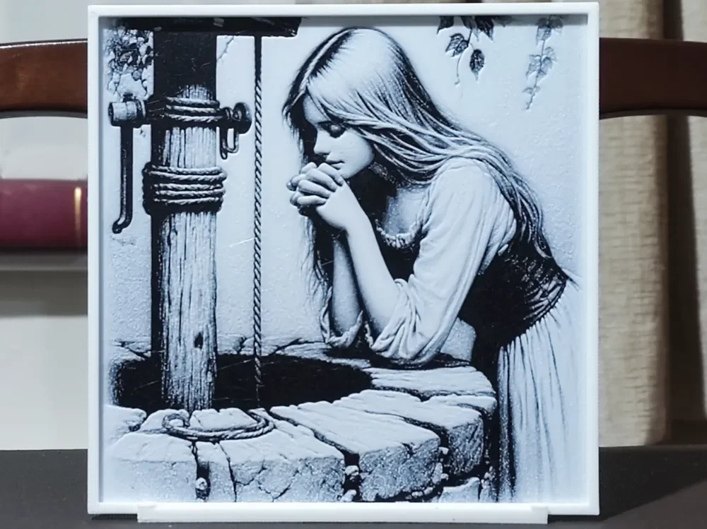 HueForge model: The Wishing Well (1) - HueForge 2 Color by BoDad