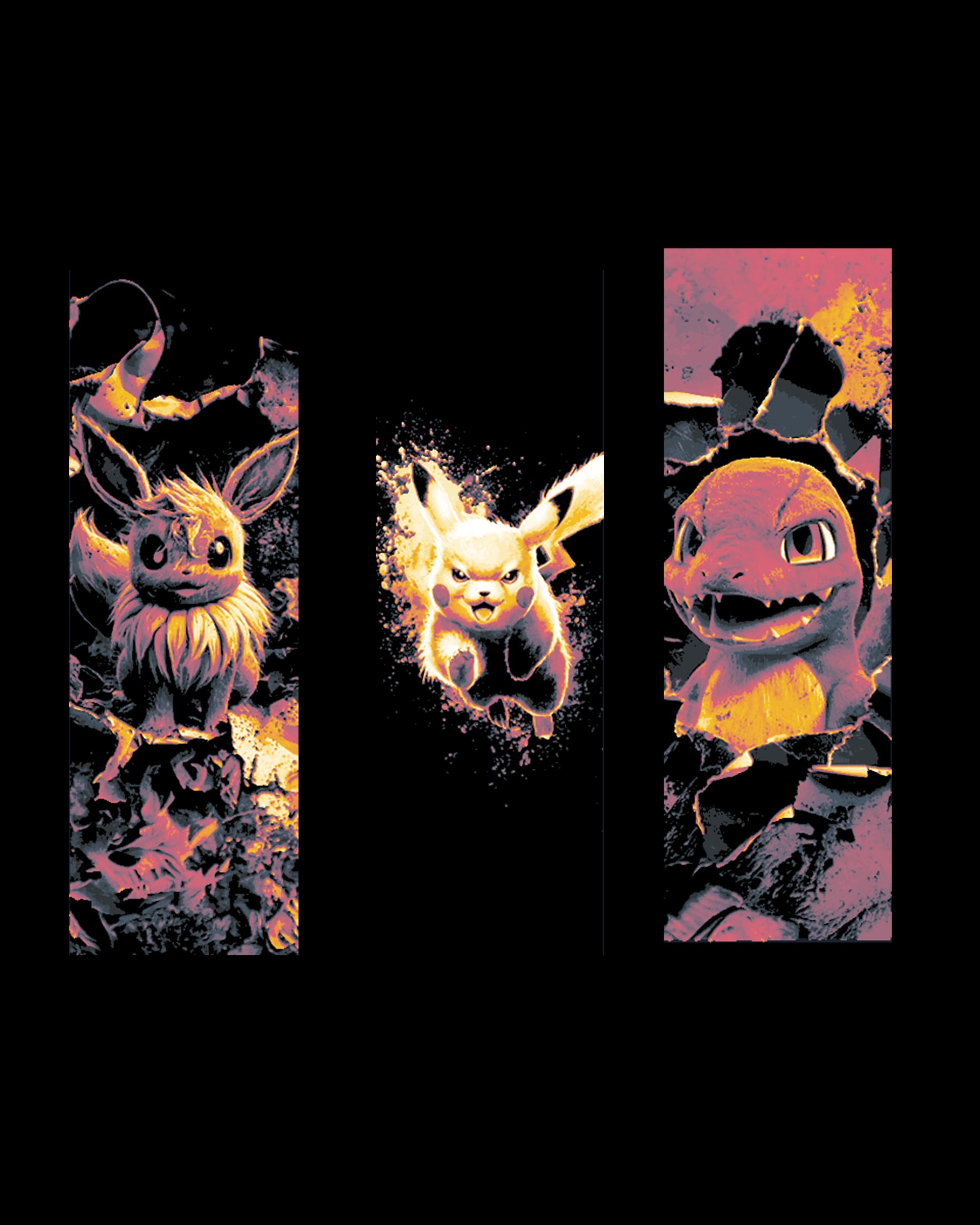 sketches off the wall of Pokémon out and about - Fan art set of bookmarks sketches off the wall of Pokémon out and about - Fan art set of bookmarks
