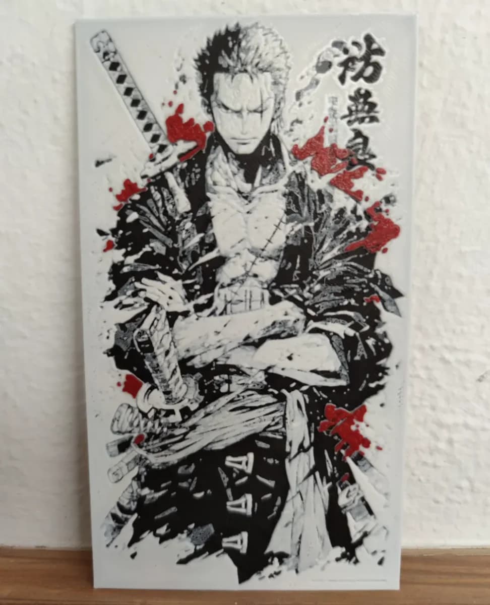 Hueforge Roronoa Zoro Hueforge Roronoa Zoro