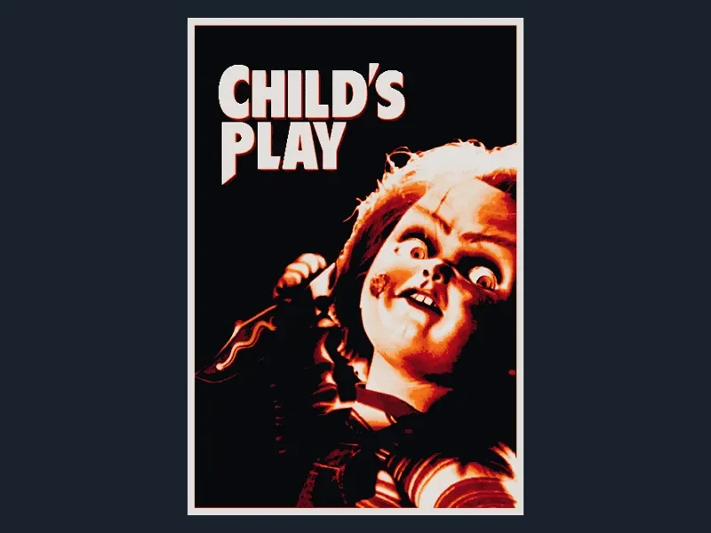 Child's Play (Movie Poster - HueForge) by HugheCraft HueForge model: Child's Play (Movie Poster - HueForge) by HugheCraft