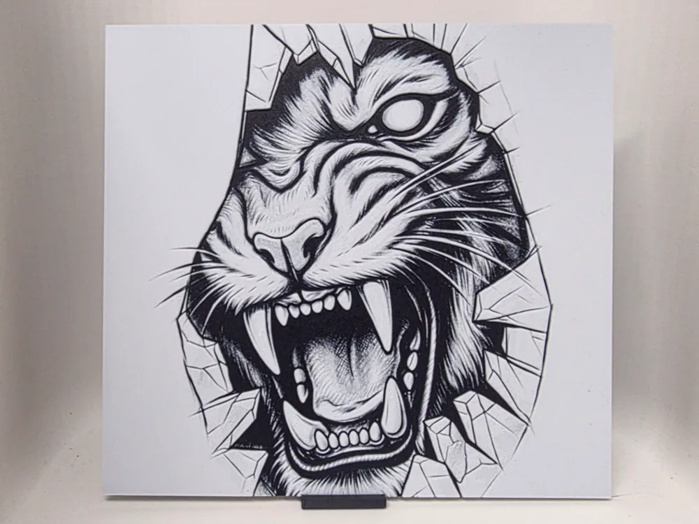 Tiger Hueforge Tiger Hueforge