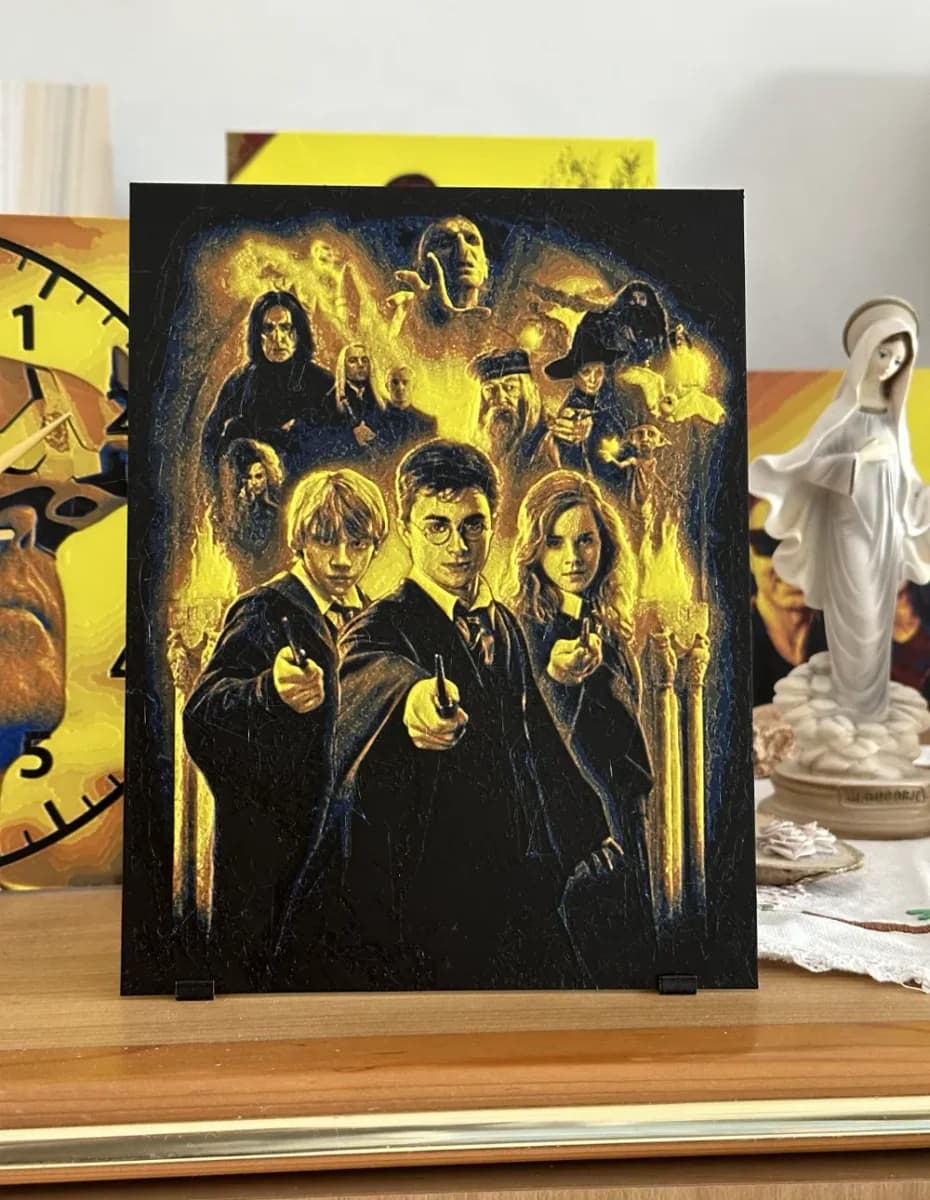 Harry Potter all HueForge by enricoRE HueForge model: Harry Potter all HueForge by enricoRE