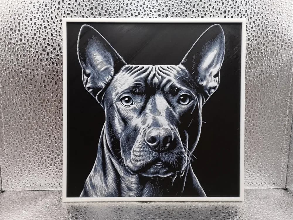 Thai Ridgeback – Hueforge by Borishotch Industries HueForge model: Thai Ridgeback – Hueforge by Borishotch Industries