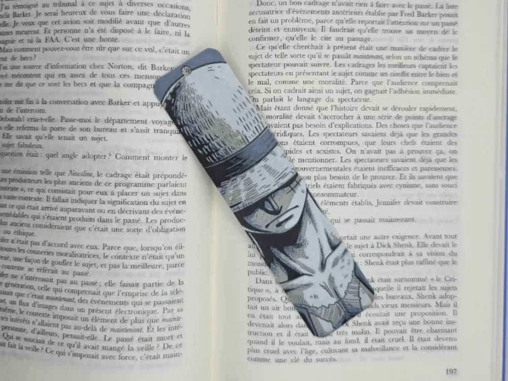Bookmark Luffy by Kactus Fpv HueForge model: Bookmark Luffy by Kactus Fpv