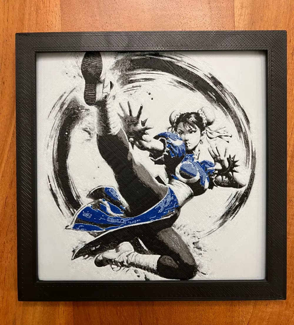 Chun Li in Blue