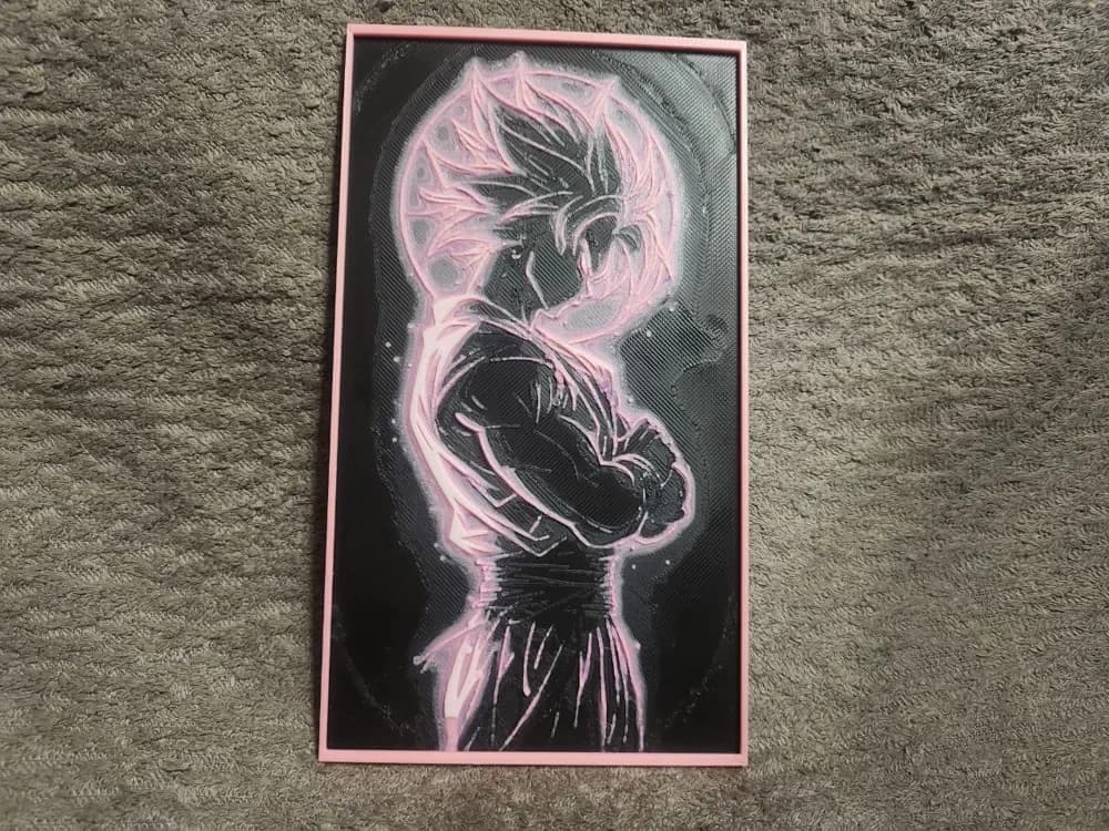 Zamasu - Black Goku - HueForge Zamasu - Black Goku - HueForge