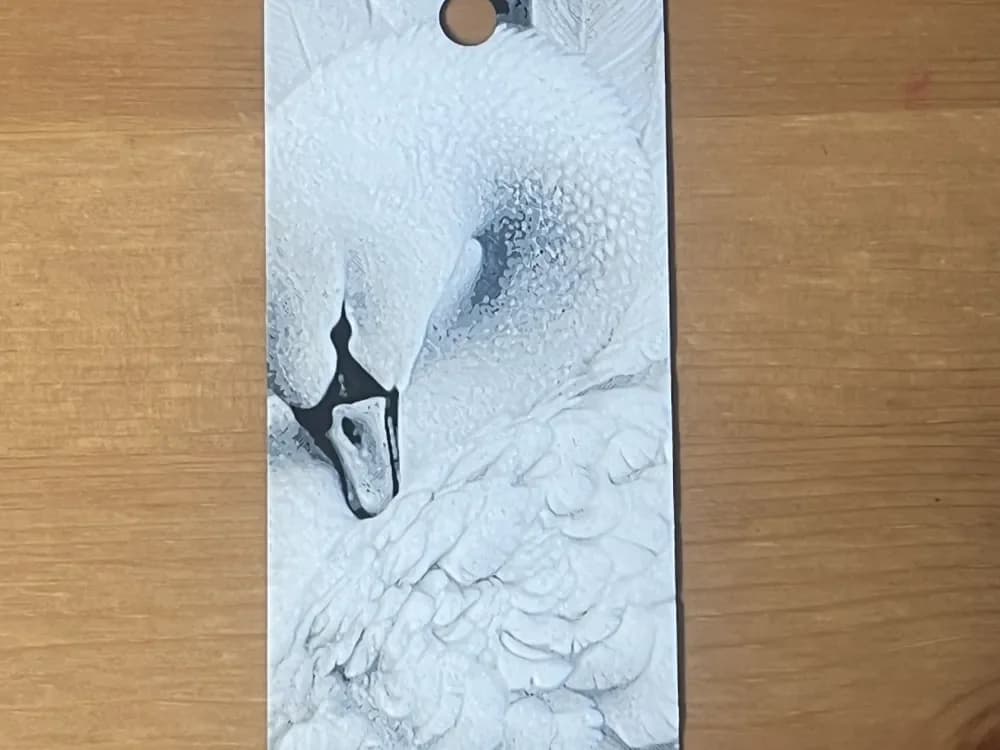 swan bookmark by Morganja HueForge model: swan bookmark by Morganja
