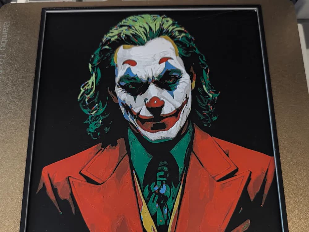 joker joaquin phoenix by Dark behelit HueForge model: joker joaquin phoenix by Dark behelit