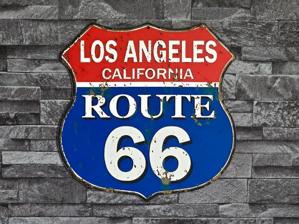 Hueforge Vintage ROUTE66 Hueforge Vintage ROUTE66