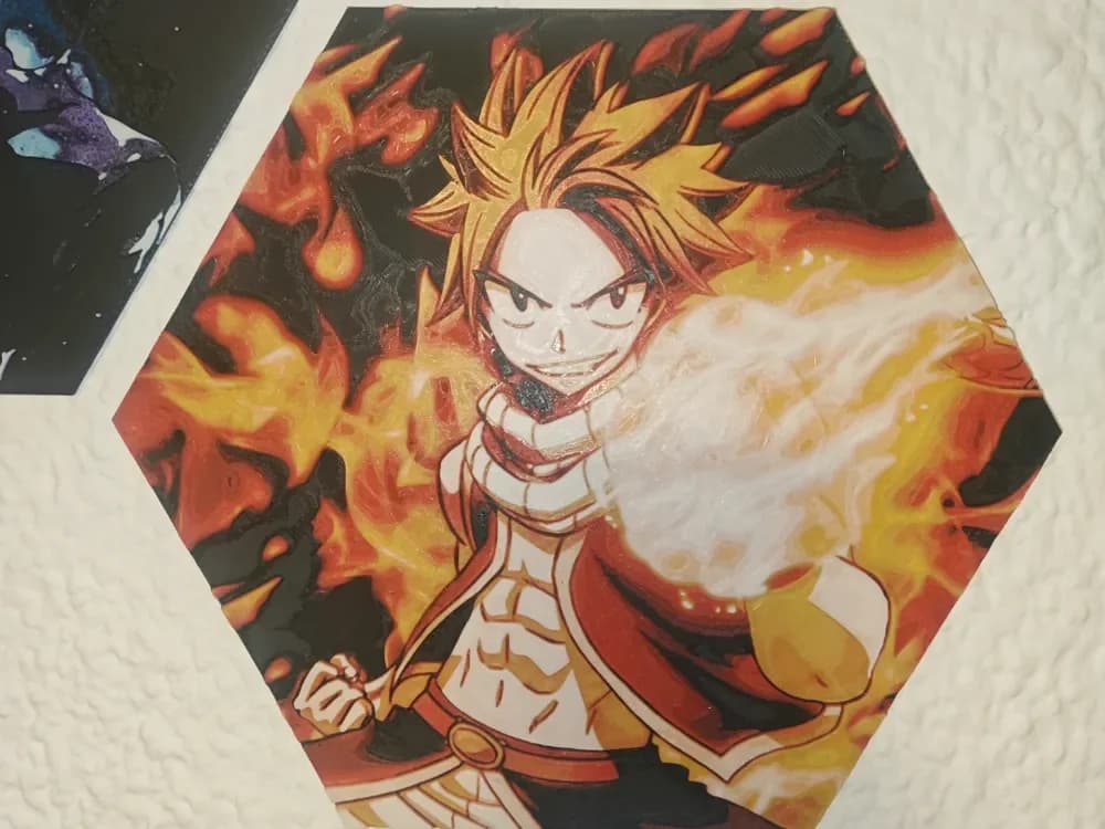 Hueforge Natsu Dragneel (Fairy Tail) modo panal Hueforge Natsu Dragneel (Fairy Tail) modo panal