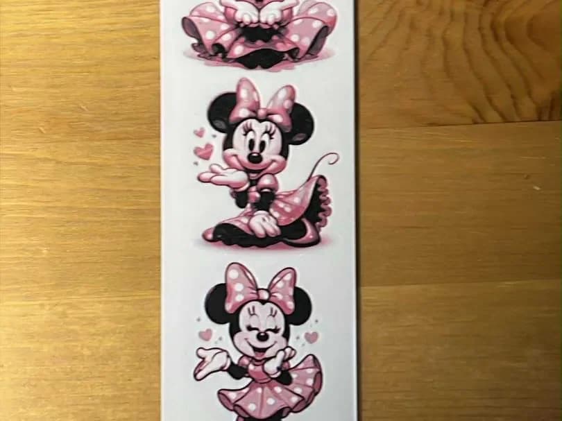 minnie mouse bookmark by Morganja HueForge model: minnie mouse bookmark by Morganja