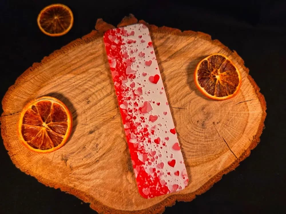 Valentine’s Hearts 3 bookmark by EternalDesigns3D HueForge model: Valentine’s Hearts 3 bookmark by EternalDesigns3D