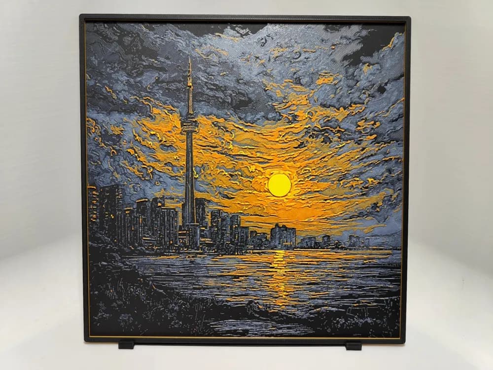 CN Tower - Hueforge by BeaN HueForge model: CN Tower - Hueforge by BeaN