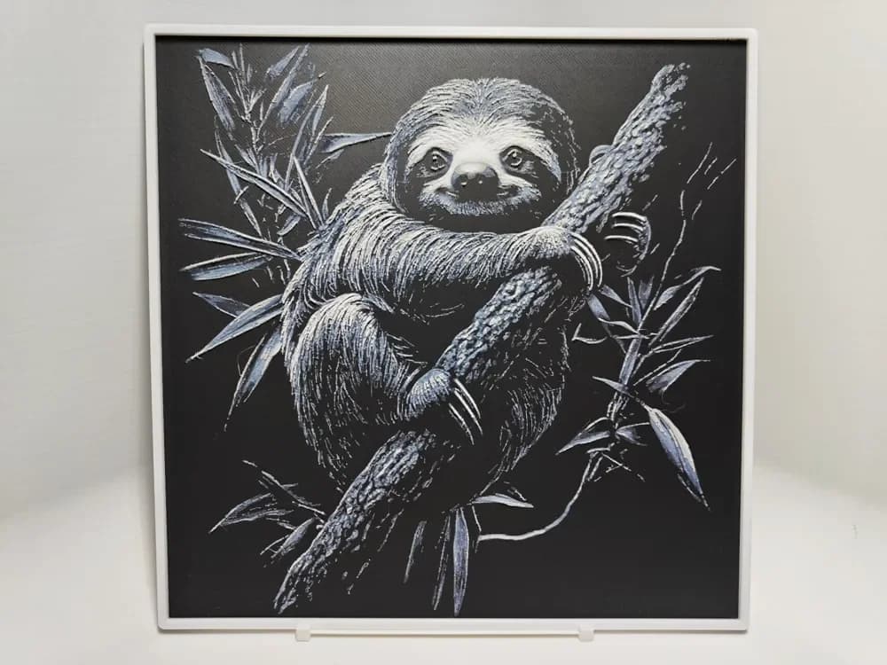Sloth - Hueforge by BeaN HueForge model: Sloth - Hueforge by BeaN