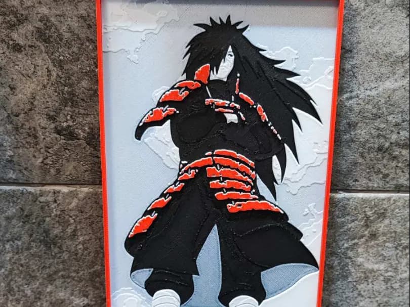Madara by Garuda3D HueForge model: Madara by Garuda3D