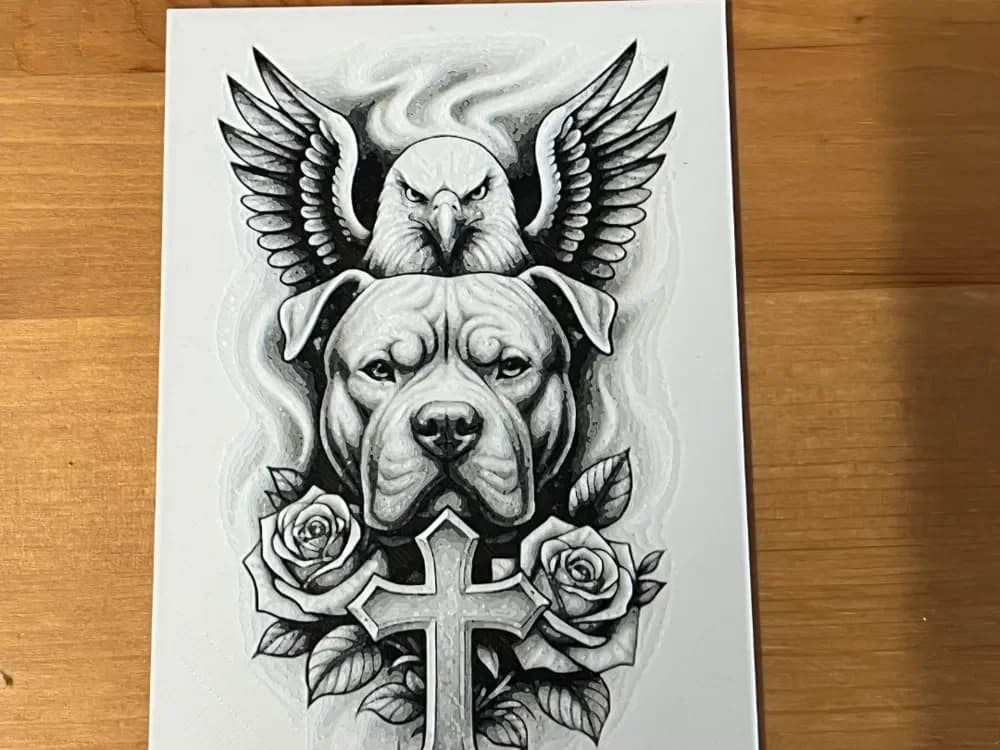 dog hueforge by Morganja HueForge model: dog hueforge by Morganja