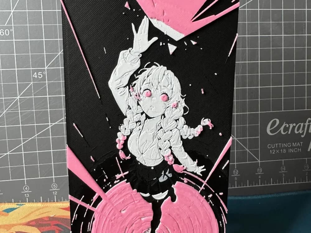 Hueforge of Mitsuri Kanroji From Demon Slayer