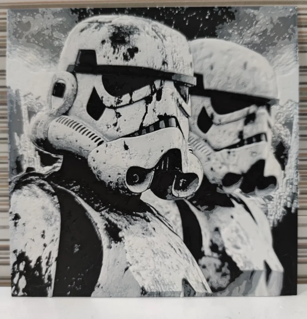 Hueforge realistic imperial warrior Hueforge realistic imperial warrior