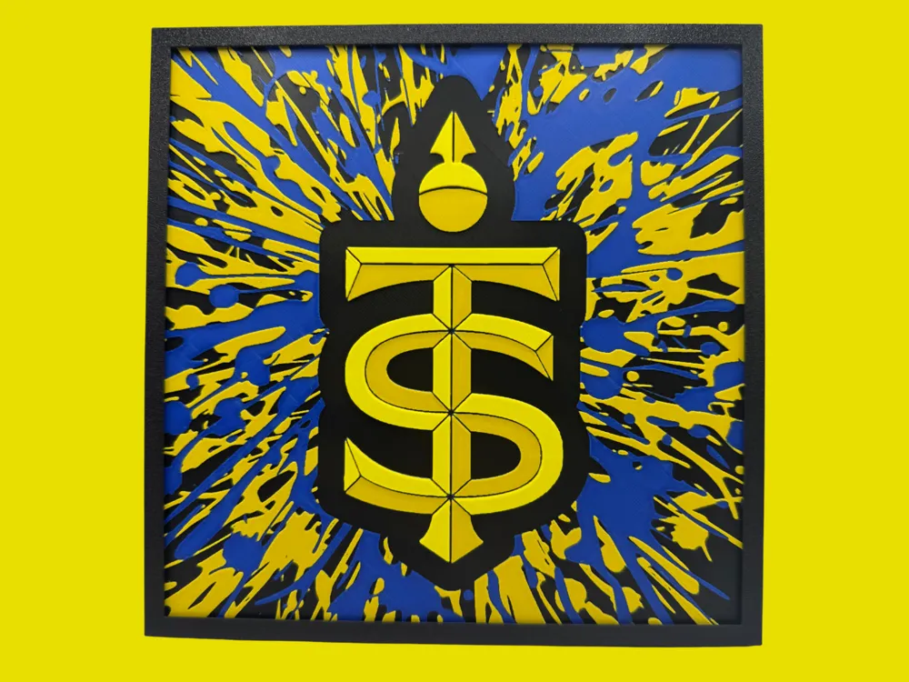 Toronto Sceptres - PWHL by Canadian Gamer HueForge model: Toronto Sceptres - PWHL by Canadian Gamer