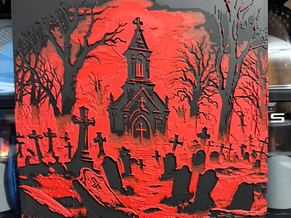 Graveyard by Krave HueForge model: Graveyard by Krave