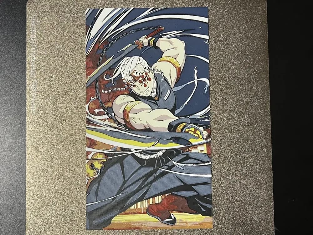 HueForge model: Sound Hashira Uzui Tengen Demon Slayer Hueforge by FantasyZ