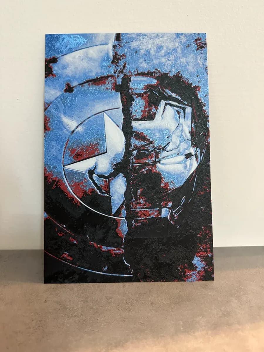 marvel hue forge captain America vs Iron man final marvel hue forge captain America vs Iron man final