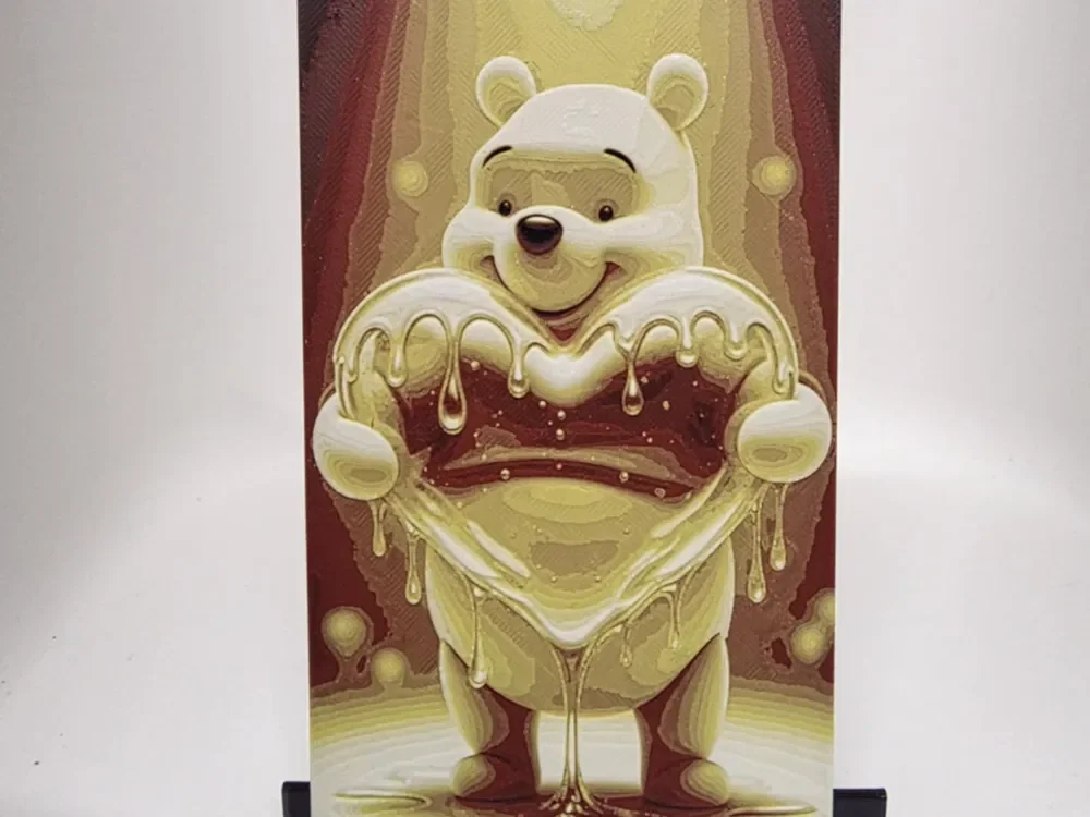 Winnie the pooh hueforge by Morganja HueForge model: Winnie the pooh hueforge by Morganja