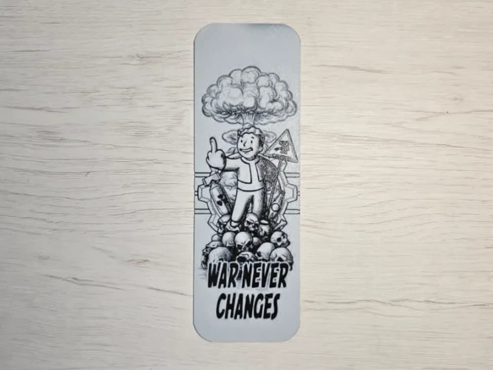 Fallout Bookmark Fallout Bookmark