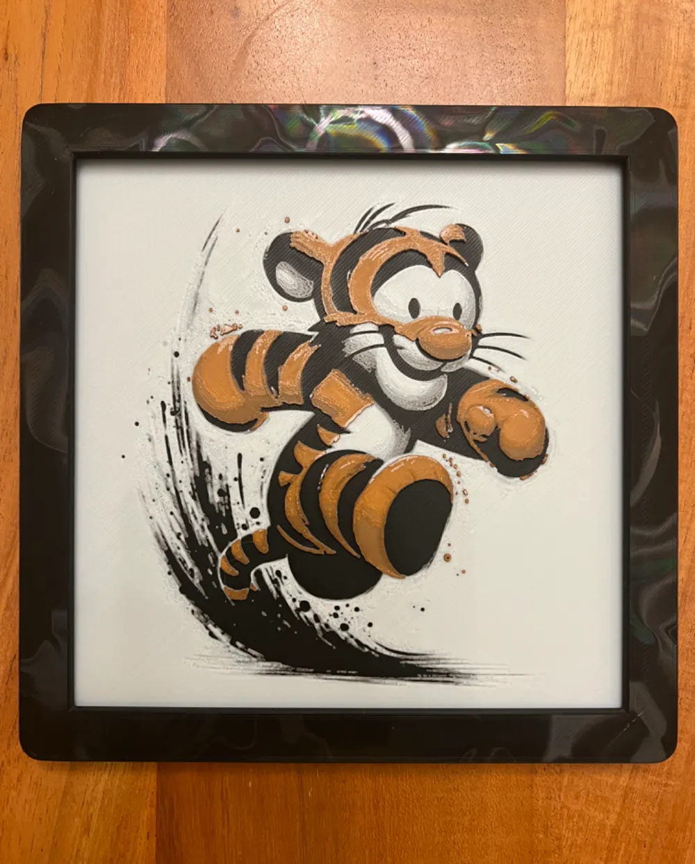 Baby Tigger by JustBe 3D Printing HueForge model: Baby Tigger by JustBe 3D Printing