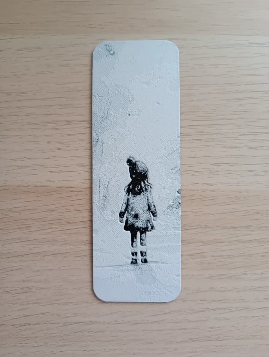 Girl Snow Bookmark Girl Snow Bookmark