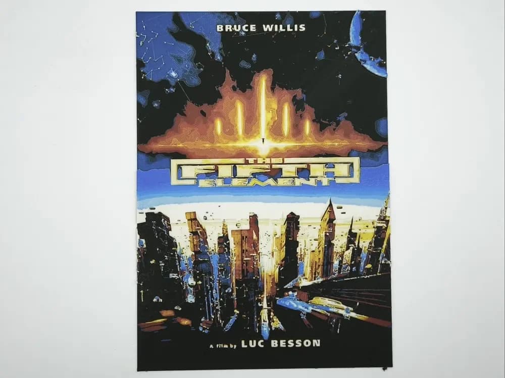 Fifth element - hueforge by Altf4-Formation HueForge model: Fifth element - hueforge by Altf4-Formation