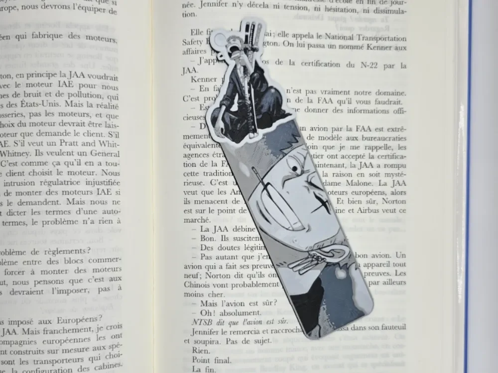 Bookmark Roronoa Zorro One piece by Kactus Fpv HueForge model: Bookmark Roronoa Zorro One piece by Kactus Fpv