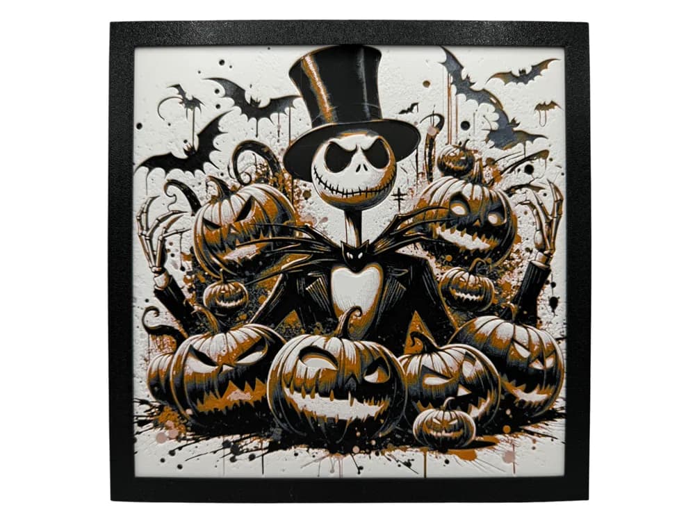 Jack Skellington - Halloween Pumpkins by Canadian Gamer HueForge model: Jack Skellington - Halloween Pumpkins by Canadian Gamer