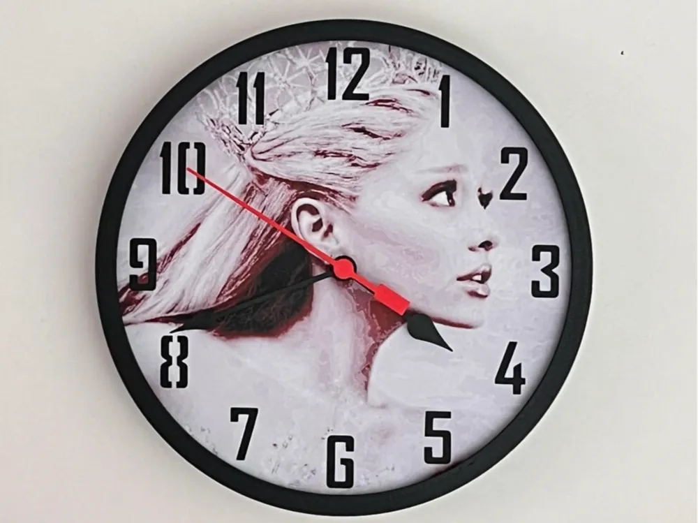 Customizable Clock - Glinda, Wicked by 3djd HueForge model: Customizable Clock - Glinda, Wicked by 3djd