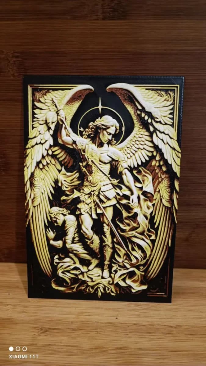 angel hueforge by KO Additive Labo HueForge model: angel hueforge by KO Additive Labo