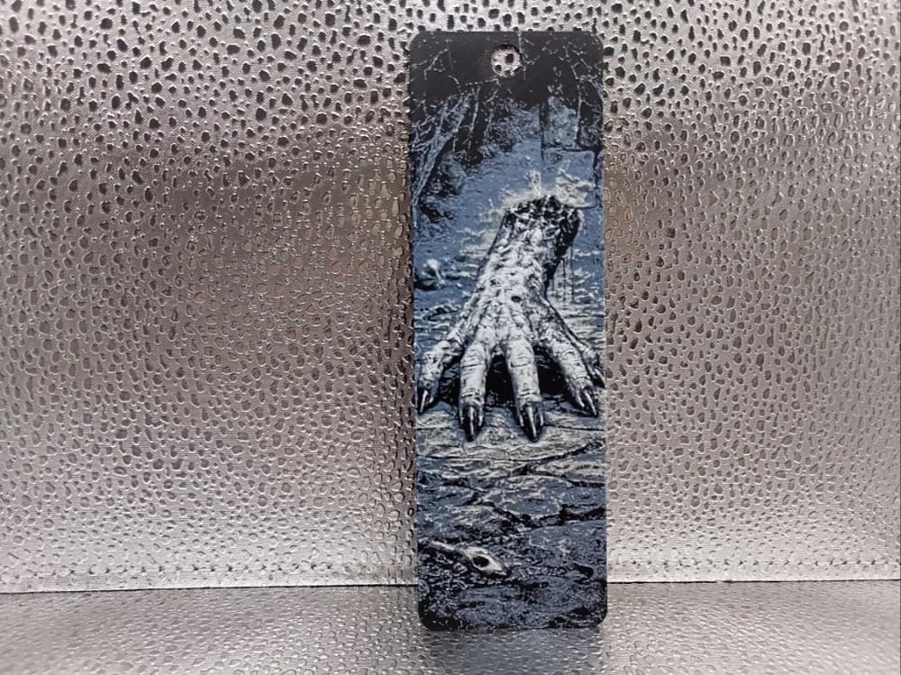 Crawling Claw Bookmark – Hueforge by Borishotch Industries HueForge model: Crawling Claw Bookmark – Hueforge by Borishotch Industries