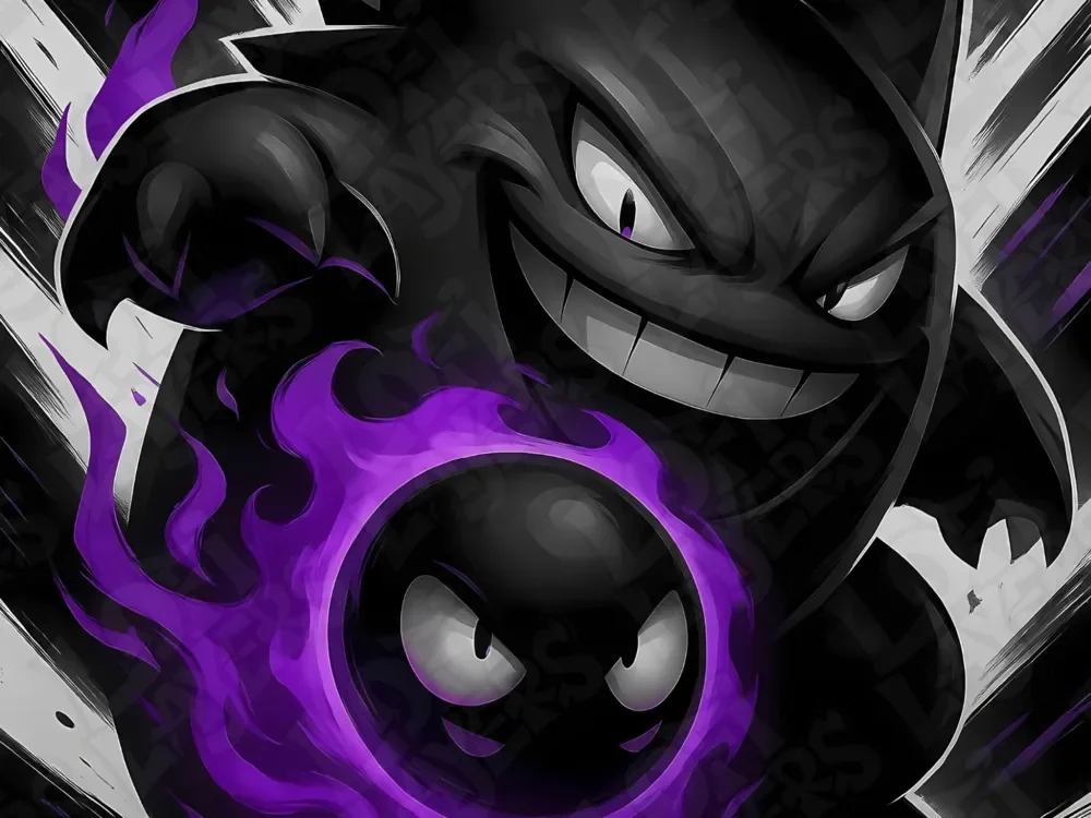 Gastly & Gengar Evolution Hueforge Gastly & Gengar Evolution Hueforge