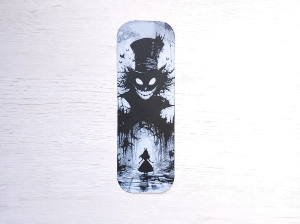 Alice in Wonderlands Bookmark by Atrus Design HueForge model: Alice in Wonderlands Bookmark by Atrus Design