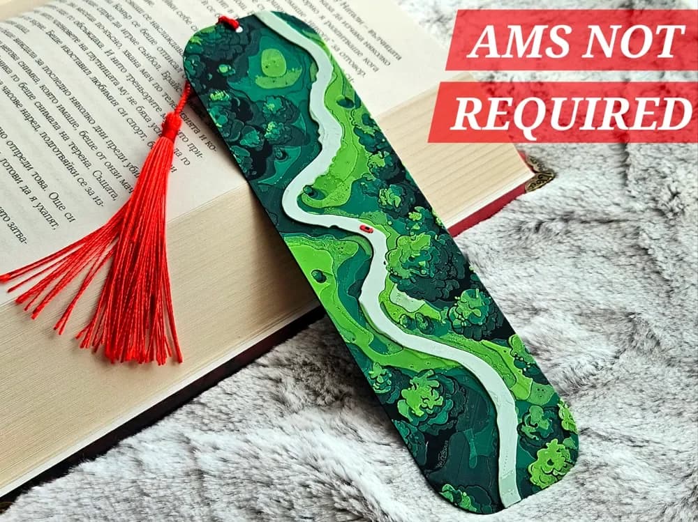Road Trippin - Bookmark by C3D HueForge model: Road Trippin - Bookmark by C3D