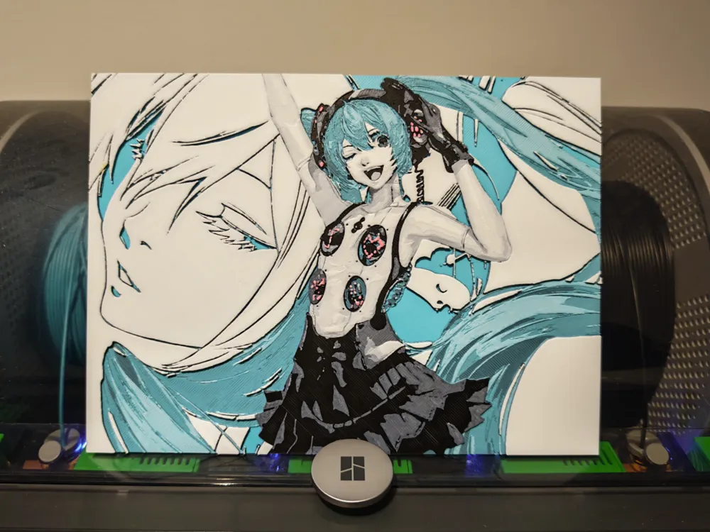 Miku Hueforge - Persona 5X x Hatsune Miku Miku Hueforge - Persona 5X x Hatsune Miku