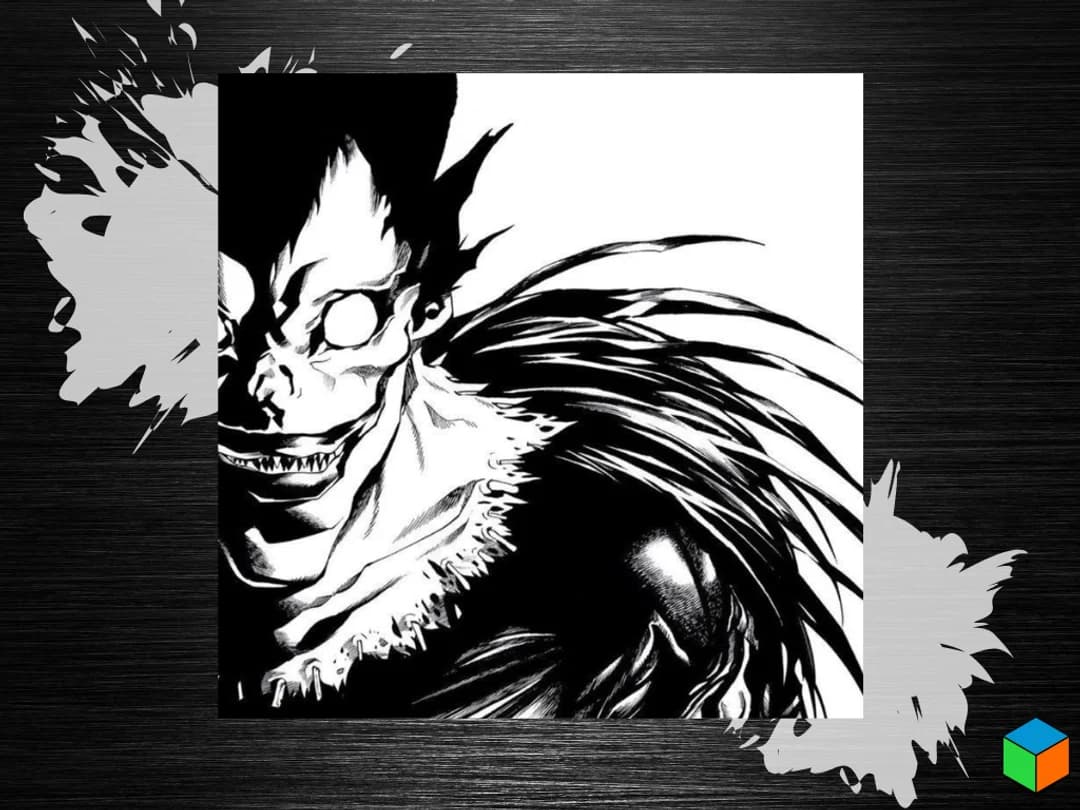 👁️ RYUK — Retro Anime Drop! by 3D Prints By Vic HueForge model: 👁️ RYUK — Retro Anime Drop! by 3D Prints By Vic