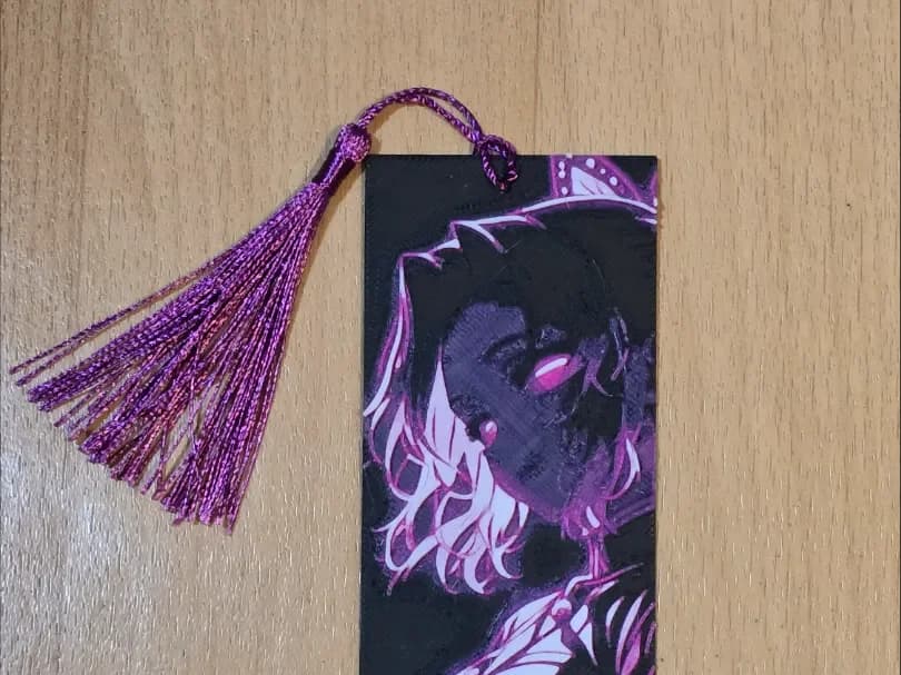 Shinobu Bookmark by 3D-Mentiel HueForge model: Shinobu Bookmark by 3D-Mentiel