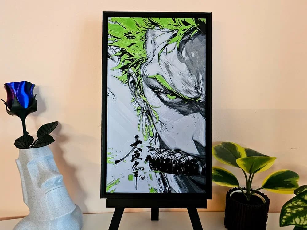 Roronoa Zoro - One Piece (HueForge) Roronoa Zoro - One Piece (HueForge)