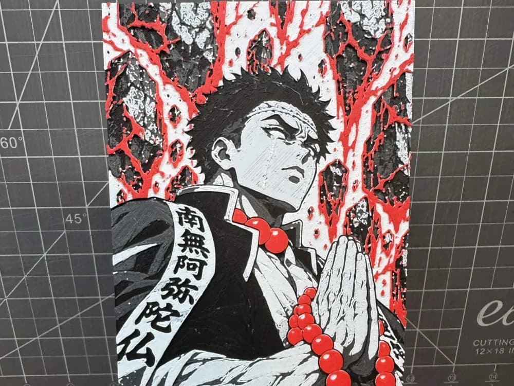 Hueforge gyomei himejima hashira from Demon Slayer Hueforge gyomei himejima hashira from Demon Slayer