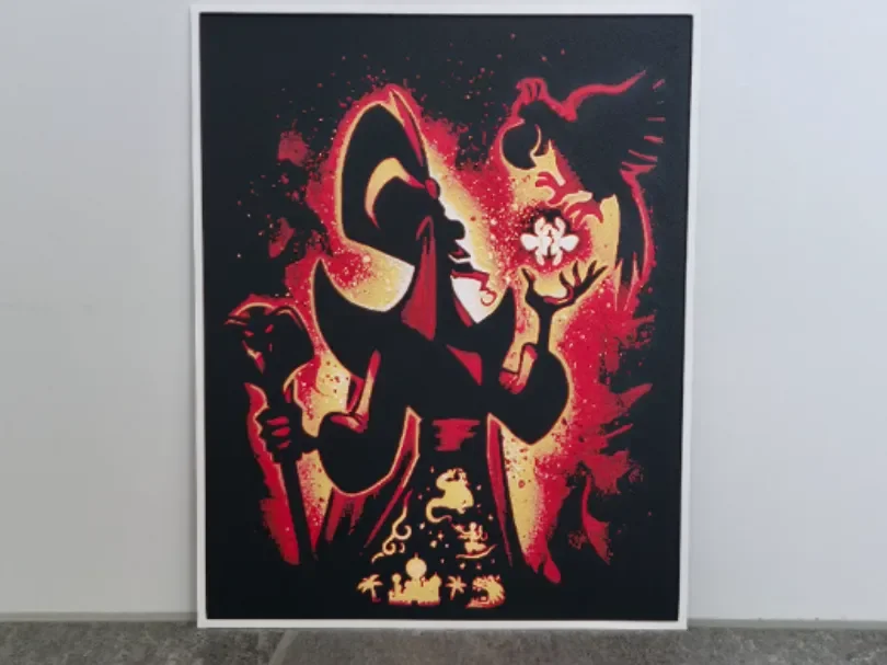 Disney Jafar (Aladdin) Hueforge 194x241 by RIVY3Dprint HueForge model: Disney Jafar (Aladdin) Hueforge 194x241 by RIVY3Dprint