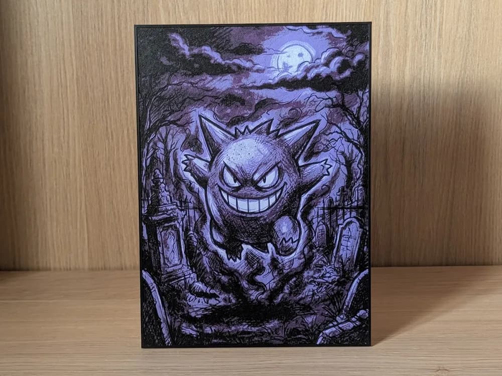 Gengar Hueforge & Frame Gengar Hueforge & Frame