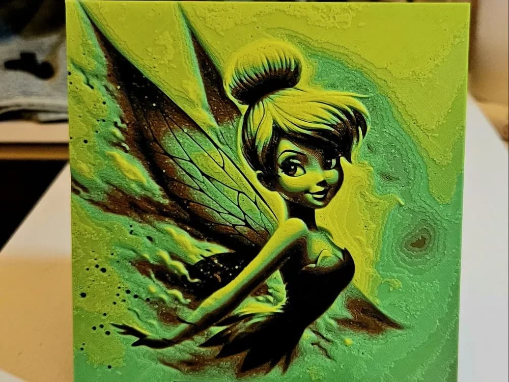 Tinkerbell yellow green Tinkerbell yellow green