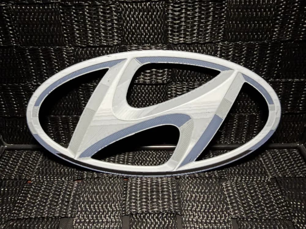 Hyundai Logo - Hueforge Hyundai Logo - Hueforge