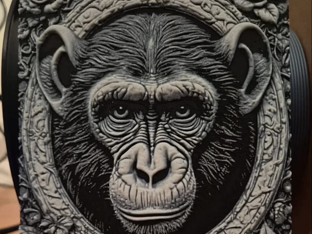 Monkey wreath hueforge Monkey wreath hueforge